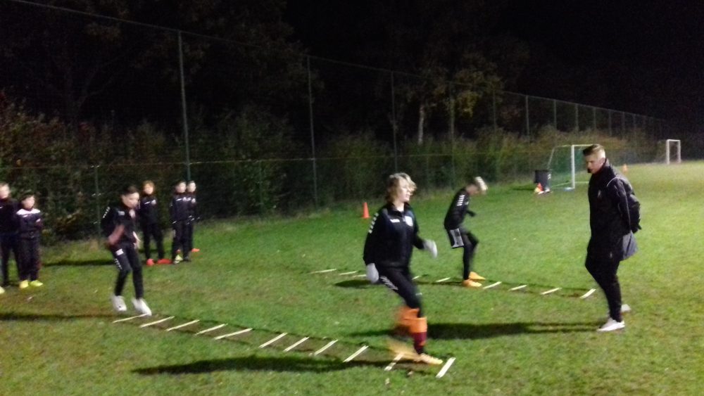 Training selectie aan jeugd